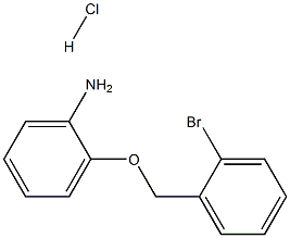 2-(2-BroMobenzyloxy)aniline hydrochloride Struktur