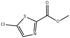 Methyl 5-chlorothiazole-2-carboxylate Struktur