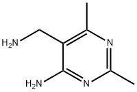 5-(AMinoMethyl)-2,6-diMethylpyriMidin-4-aMine Struktur