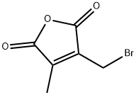 2,5-furandione,3-(broMoMethyl)-4-Methyl Struktur