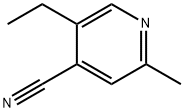 Isonicotinonitrile, 5-ethyl-2-methyl- (6CI) Struktur