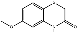 6-Methoxy-2,4-dihydro-1,4-benzothiazin-3-one Struktur