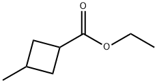 Cyclobutanecarboxylic acid, 3-methyl-, ethyl ester (6CI) Struktur