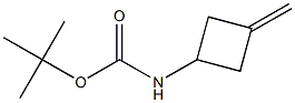 tert-Butyl  3-Methylenecyclobutylcarbamate Struktur