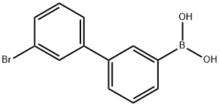 3'-BroMo-3-biphenylboronic Acid Struktur