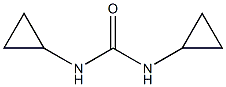 N,N'-dicyclopropylurea Struktur