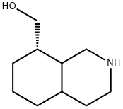 ((8S)-decahydroisoquinolin-8-yl)Methanol Struktur