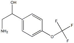 2-aMino-1-(4-(trifluoroMethoxy)phenyl)ethanol Struktur