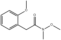 N-Methoxy-2-(2-Methoxyphenyl)-N-MethylacetaMide Struktur