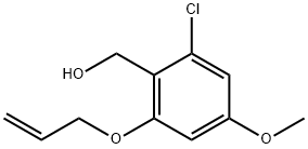 2-(Allyloxy)-6-chloro-4-Methoxybenzyl Alcohol Struktur