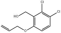 6-(Allyloxy)-2,3-dichlorobenzyl Alcohol Struktur