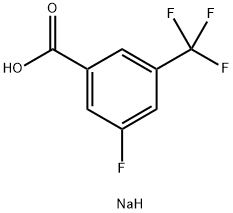 sodiuM 3-fluoro-5-(trifluoroMethyl)benzoate Struktur