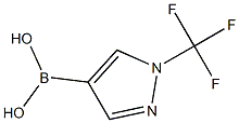 (1-(TrifluoroMethyl)-1H-pyrazol-4-yl)boronic acid Struktur