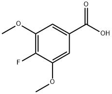 4-Fluoro-3,5-diMethoxybenzoic Acid Structure