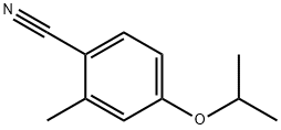 4-Isopropoxy-2-Methylbenzonitrile Struktur