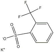 PotassiuM 2-(trifluoroMethyl)benzenesulfonate Struktur