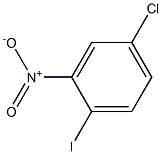 4-chloro-1-iodo-2-nitrobenzene Struktur