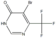 5-Bromo-6-(trifluoromethyl)pyrimidin-4-one ,97% Struktur