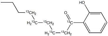 2'-Hydroxynonanophenone-13C6 Struktur