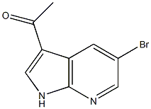 3-Acetyl-5-broMo-7-azaindole Struktur