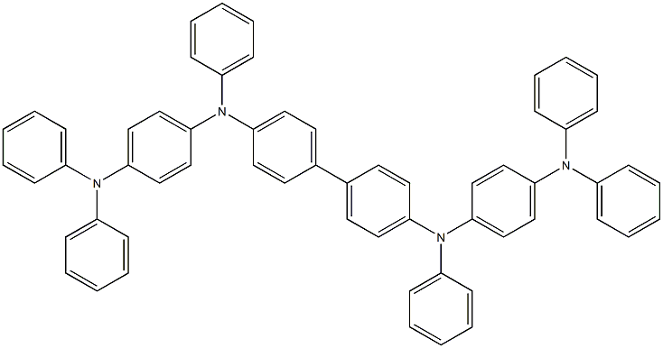 N1,N1'-([1,1'-biphenyl]-4,4'-diyl)bis(N1,N4,N4-triphenylbenzene-1,4-diaMine) Struktur