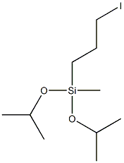 (3-IODOPROPYL)METHYLDIISOPROPOXYSILANE Struktur