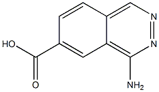 4-AMinophthalazine-6-carboxylic acid Struktur