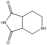 Hexahydro-1H-pyrrolo[3,4-c]pyridine-1,3(2H)-dione Struktur