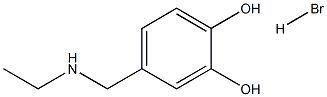 4-[(EthylaMino)Methyl]pyrocatechol HydrobroMide Struktur