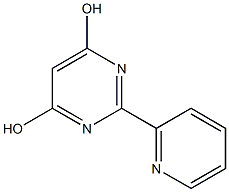 2-(PYRIDIN-2-YL)PYRIMIDINE-4,6-DIOL Struktur