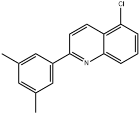 5-Chloro-2-(3,5-diMethyl-phenyl)-quinoline Struktur