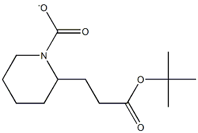 3-S-()-BOC-Ethylpiperidinecarboxylate Struktur