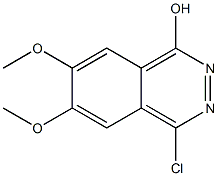 4-Chloro-6,7-diMethoxyphthalazin-1-ol Struktur