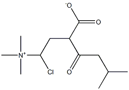 ISOVALERYL-L-CARNITINE CHLORIDE Struktur