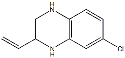 7-Chloro-2-vinyl-1,2,3,4-tetrahydro-quinoxaline Struktur