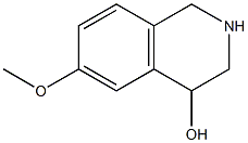 6-Methoxy-1,2,3,4-tetrahydroisoquinolin-4-ol Struktur