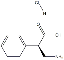 (R)-3-aMino-2-phenylpropanoic acid-HCl Struktur