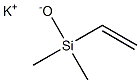 POTASSIUM VINYLDIMETHYLSILANOLATE, tech-90 Struktur