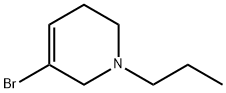 3-broMo-1-propyl-1,2,5,6-tetrahydropyridine Struktur