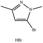 5-BroMo-1,3-diMethyl-1H-pyrazole hydrobroMide Struktur