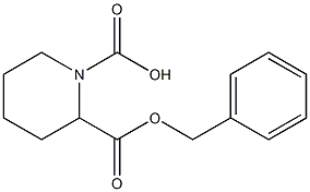 3-S-()-CBZ-piperidinecarboxylic acid Struktur