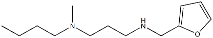 N1-butyl-N3-(furan-2-ylMethyl)-N1-Methylpropane-1,3-diaMine Struktur