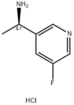 (R)-1-(5-fluoropyridin-3-yl)ethanaMine hydrochloride Struktur