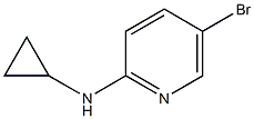 5-bromo-N-cyclopropylpyridin-2-amine Struktur