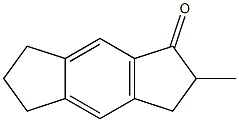 3,5,6,7-Tetrahydro-2-Methyl-s-indacene-1-one Struktur