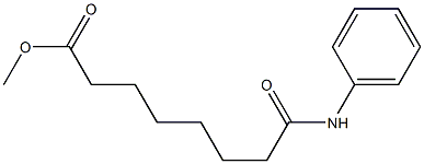 Suberanilic Acid Methyl Ester Struktur