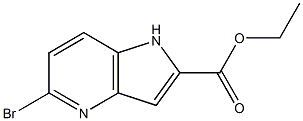 5-BroMo-4-azaindole-2-carboxylic acid ethyl ester Struktur