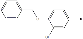 4-Benzyloxy-3-chlorobroMobenzene Struktur