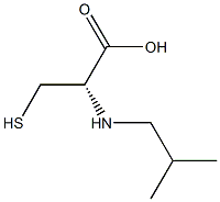 R-Isobutyl-D-cysteine Struktur