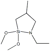 1-ETHYL-2,2-DIMETHOXY-4-METHYL-1-AZA-2-SILACYCLOPENTANE Struktur